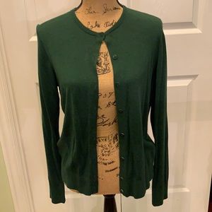 And Taylor green cardigan